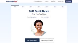 
                            5. Prior Year Tax Return Software | File Previous Year Taxes with ...