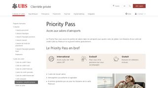 
                            9. Priority Pass: accès aux salons d'aéroports | UBS Suisse