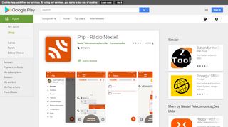 
                            5. Prip - Rádio Nextel – Apps no Google Play