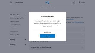 
                            2. Priser og vilkår - få overblik over alle priser | Telenor