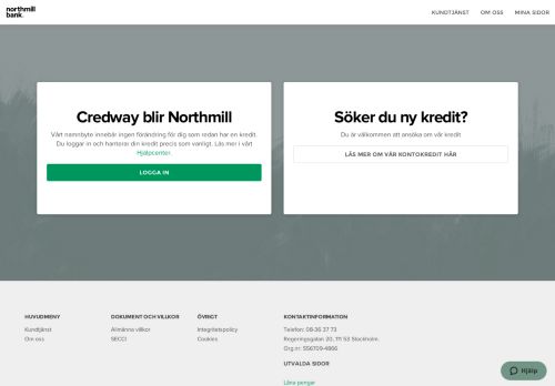 
                            9. Priser våra lån | Credway.se