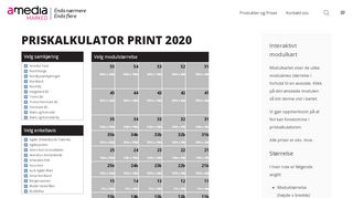 
                            13. Priskalkulator - Amedia Marked