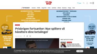 
                            7. Priskrigen fortsætter: Nye spillere vil håndtere dine betalinger - TV 2