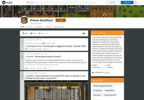 
                            5. Prison Architect - Reddit