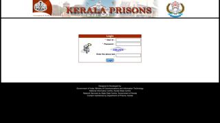 
                            1. Prison - Login - Kerala Prisons