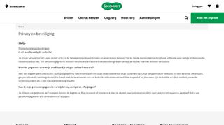 
                            3. Privacy en beveiliging | Specsavers