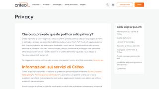 
                            7. Privacy | IT - Criteo.com