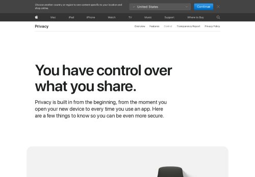 
                            7. Privacy - Manage Your Privacy - Apple
