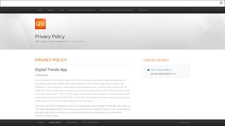 
                            10. Privacy Policy - ask GfK