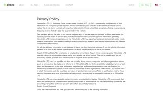 
                            9. Privacy Policy - Get your local phone number in 1 minute around the ...