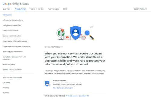 
                            7. Privacy Policy – Privacy & Terms – Google