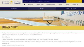 
                            9. Privacy Policy | Saudi Airlines Catering