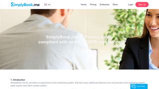 
                            9. Privacy Policy | SimplyBook.me Online Scheduling