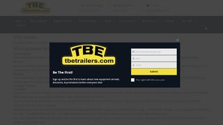 
                            13. Privacy Policy | TBE Trailer Sales