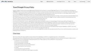 
                            9. Privacy Policy - TravelTriangle