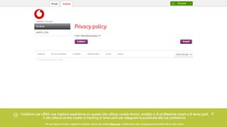 
                            1. Privacy policy - Vodafone