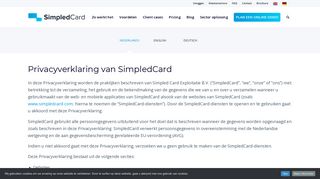 
                            6. Privacy - SimpledCard