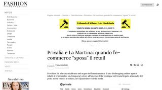 
                            10. Privalia e La Martina: quando l'e-commerce “sposa” il retail - Notizie ...