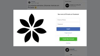 
                            5. Privalia - La próxima semana ¡Nuevas marcas en Privalia! :) | Facebook