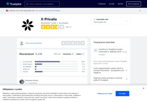 
                            13. Privalia | Leggi le recensioni dei servizi di it.privalia.com | 77 di 178