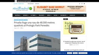 
                            11. Privalia lloga una nau de 48.000 metres quadrats al Prologis Park ...