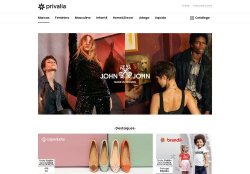 
                            1. PRIVALIA - O outlet online de moda e lifestyle Nº1 no Brasil. Encontre ...