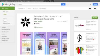 
                            9. Privalia - Outlet de moda con ofertas de hasta 70% - Apps on Google ...