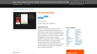 
                            11. Privalia Outlet Login - WEBITALIA