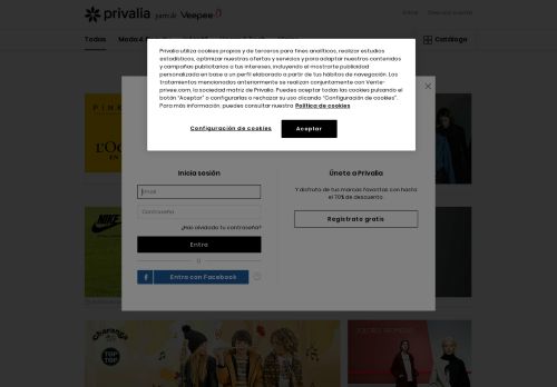 
                            4. PRIVALIA - Outlet online de moda Nº1 en España