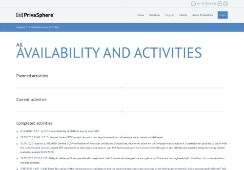 
                            8. PrivaSphere - Availabilities and Activities