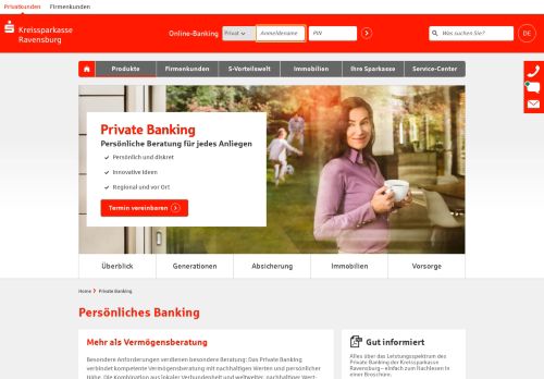 
                            8. Private Banking | Kreissparkasse Ravensburg