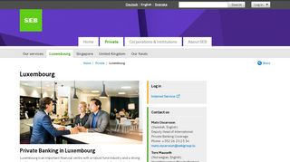 
                            6. Private Banking Luxembourg - sebgroup.lu | SEB