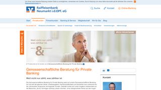 
                            6. Private Banking - Raiffeisenbank Neumarkt i.d.OPf. eG