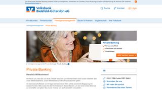 
                            8. Private Banking - Volksbank Bielefeld-Gütersloh eG