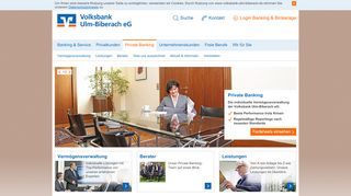 
                            7. Private Banking | Volksbank Ulm-Biberach eG