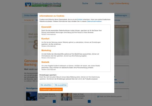 
                            6. Private Banking - VR-Bank eG Osnabrücker Nordland