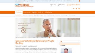 
                            3. Private Banking - VR Bank Starnberg-Herrsching-Landsberg eG