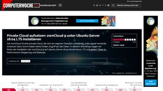 
                            10. Private Cloud aufsetzen: ownCloud 9 unter Ubuntu Server 16.04 ...