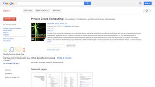 
                            12. Private Cloud Computing: Consolidation, Virtualization, and ... - Google बुक के परिणाम