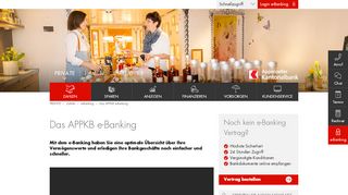 
                            4. PRIVATE - Das APPKB e-Banking - Appenzeller Kantonalbank