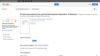 
                            7. Private International Law and the Retrospective Operation of ...