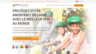 
                            2. Private Internet Access | Fournisseur de service VPN anonyme