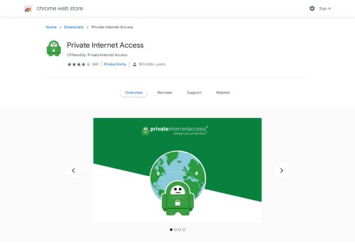 
                            12. Private Internet Access - Google Chrome