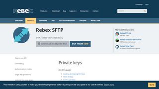 
                            10. Private keys - Rebex