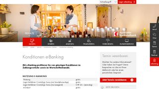 
                            9. PRIVATE - Konditionen e-Banking - Appenzeller Kantonalbank