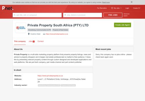 
                            6. Private Property South Africa (PTY) LTD Company Presentation