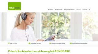 
                            6. Private Rechtsschutzversicherung bei ADVOCARD.