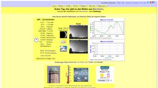 
                            10. Private Wetterstation in Mannheim Seckenheim, aktualisiert 02:02