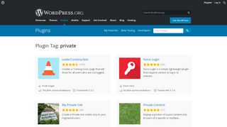 
                            4. private | WordPress.org