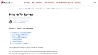 
                            4. PrivateVPN Review: 28th out of 74 VPNs (Not Recommended)
